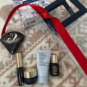 Estee Lauder mini gift set + powder puff